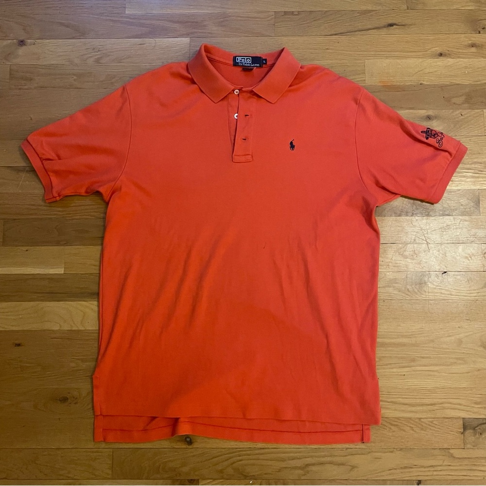Polo by Ralph Lauren Men's Vibrant Orange Polo